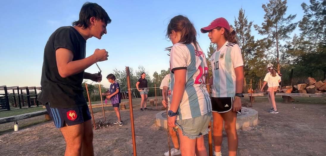 Campamento en San Pedro