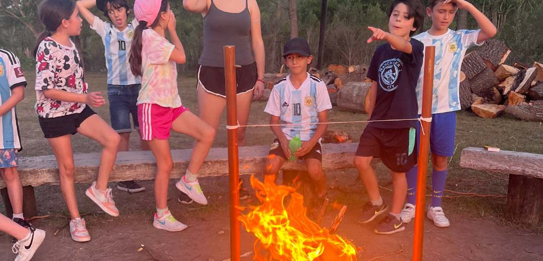 Campamento en San Pedro